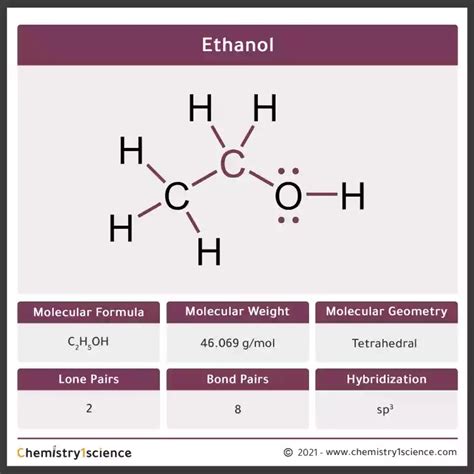 ethanol lewis structure|dichte ethanol g ml.